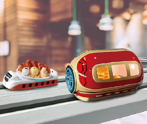 「軌道送餐機器人」更人性化的新系列，全新升級再進化！